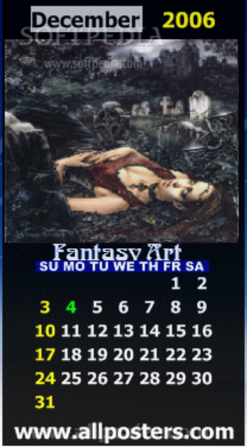 Fantasy Calendar screenshot