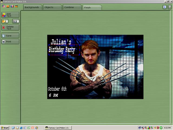 FantasyCardMaker screenshot 2