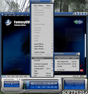 FantasyDVD Player Platinum screenshot 2