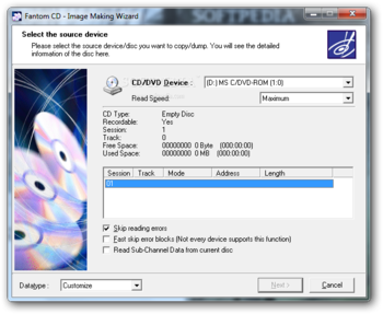 Fantom CD screenshot 4