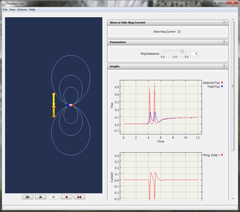 Faraday's Law screenshot