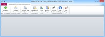 FARM - First Aid Risk Assessment Management screenshot