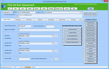 FARM - First Aid Risk Assessment Management screenshot 2