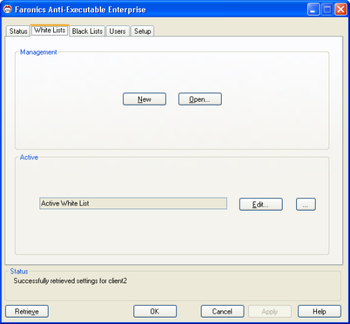 Faronics Anti-Executable Standard screenshot 3