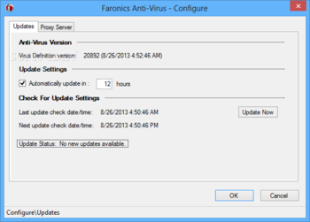 Faronics Anti-Virus screenshot 3