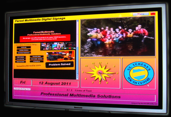 Farset Multimedia Digital Signage screenshot