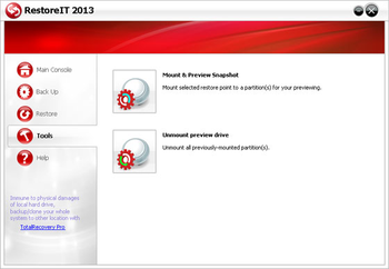 FarStone RestoreIT screenshot 5