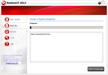 FarStone RestoreIT screenshot 7