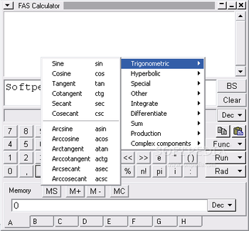 FAS Calculator screenshot 3