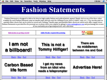 Fashion Statements screenshot