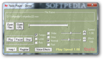 Faslo Player screenshot