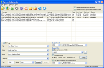Fast Audio Converter screenshot 2