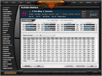 Fast Break Pro Basketball 2013 screenshot
