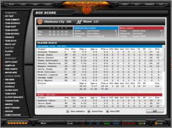 Fast Break Pro Basketball 2013 screenshot 3