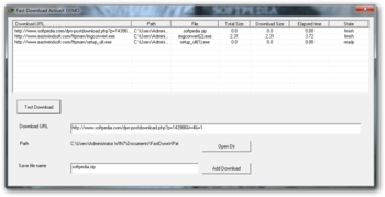 Fast Download ActiveX screenshot