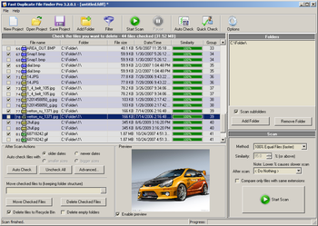 Fast Duplicate File Finder screenshot