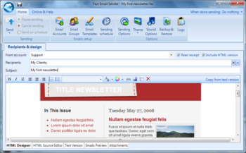 Fast Email Sender screenshot
