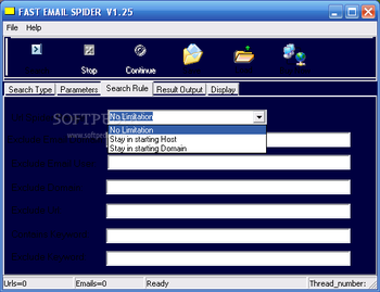 Fast Email Spider screenshot 3