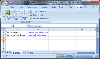 Fast Excel to PDF screenshot