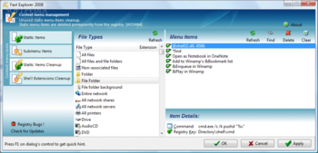 Fast Explorer 2008 screenshot 3