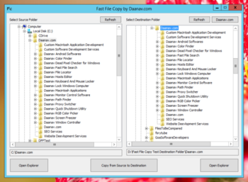 Fast File Copy screenshot
