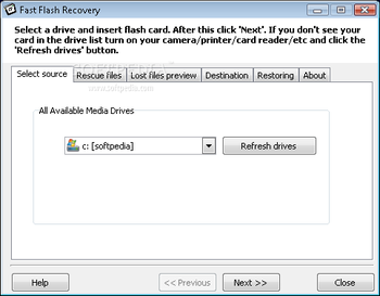 Fast Flash Recovery screenshot