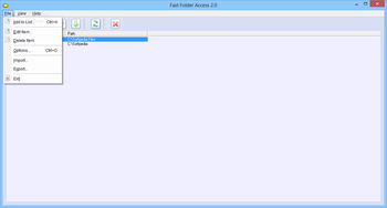 Fast Folder Access screenshot 2