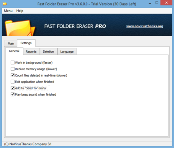 Fast Folder Eraser Pro screenshot 2