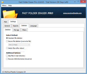 Fast Folder Eraser Pro screenshot 3