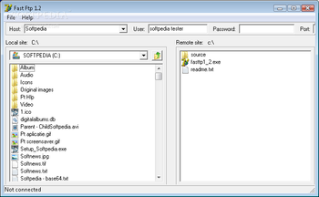 Fast FTP screenshot