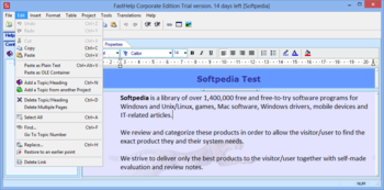 Fast Help Corporate Edition screenshot 3
