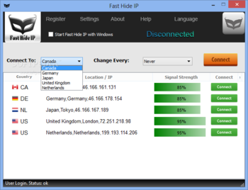 Fast Hide IP screenshot 2