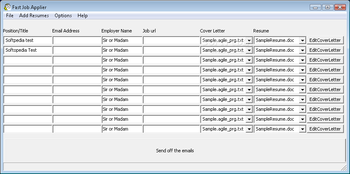 Fast Job Applier screenshot