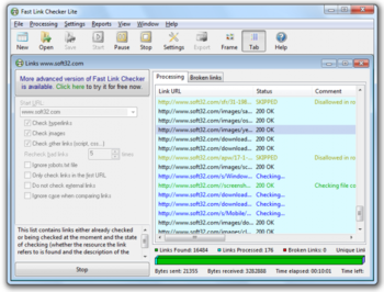 Fast Link Checker Lite screenshot 4