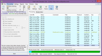 Fast Link Checker Lite screenshot 2