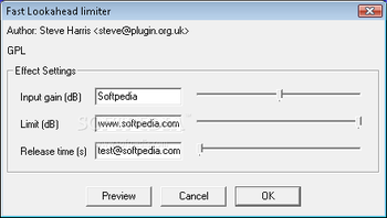 Fast Lookahead Limiter screenshot