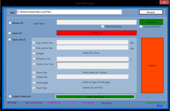 Fast Manager screenshot