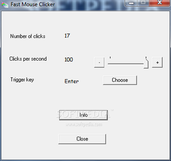 Fast Mouse Clicker screenshot