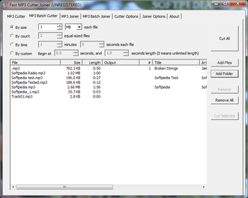 Fast MP3 Cutter Joiner screenshot 2