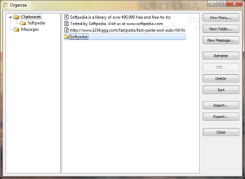 Fast Paste and Auto Fill Form screenshot 2