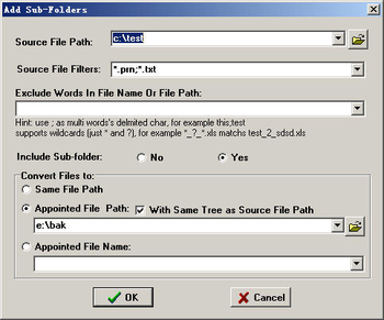 Fast PRN to Excel Converter screenshot 2