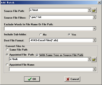 Fast PRN to Excel Converter screenshot 4