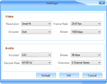 Fast RM FLV MP4 MKV AVI MPG WMV Converter screenshot 6