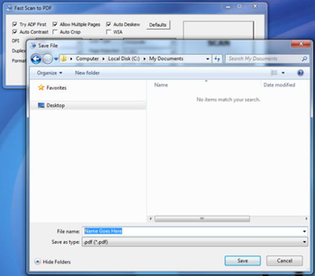 Fast Scan to PDF screenshot
