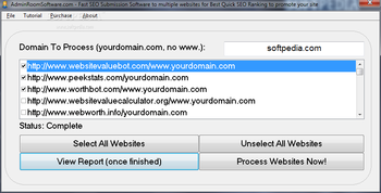 Fast SEO Submission Software to multiple websites for Best Quick SEO Ranking to promote your site screenshot
