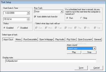 Fast Task Scheduler screenshot 2