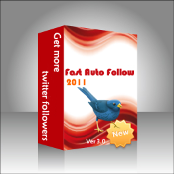 Fast Twitter Auto Follow 2010 Free screenshot