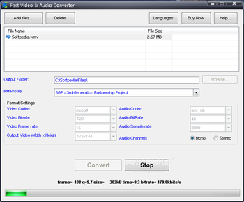 Fast Video & Audio Converter screenshot 2