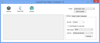 Fast Video Converter screenshot
