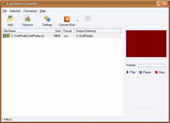 Fast Video Converter screenshot
